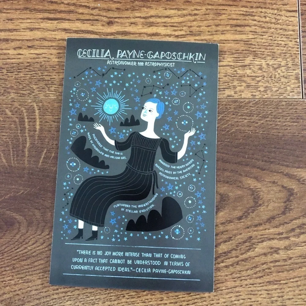 Women in Science by: Rachel Ignotofsky postcard set #5
